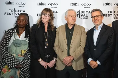 Tribeca Festival presentation with Robert De Niro, Jane Rosenthal, Whoopi Goldberg and Carlos Moedas