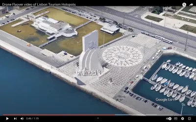 Drone Flyover videos of Lisbon Tourism hotspots and Nova SBE - School of Business and Economics, where Walk the Talk: AI in Hospitality and Travel Event will take place